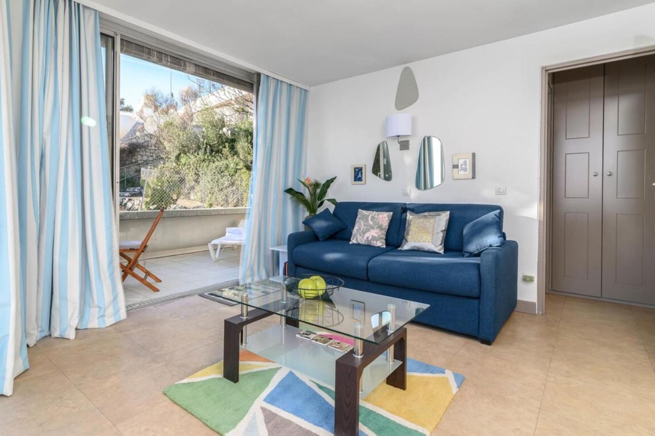Air-Conditioned Apartment With Sea View Furnished Terrace & Parking Cap-d'Ail Εξωτερικό φωτογραφία
